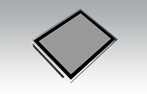 12.1-inch capacitive screen plate